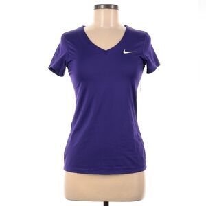 Nike Women's Purple V-Neck Top